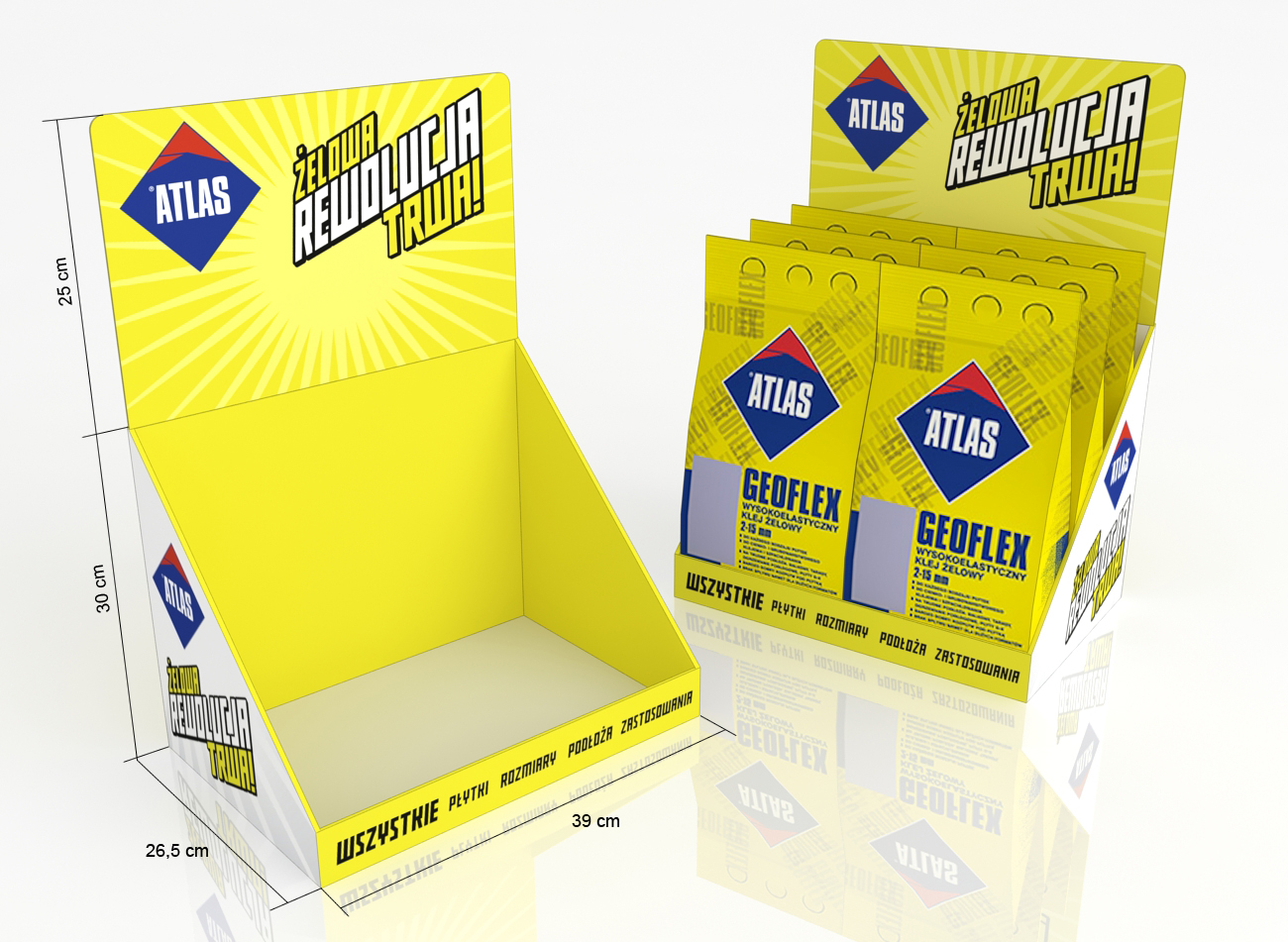 Stojaki reklamowe z kartonu