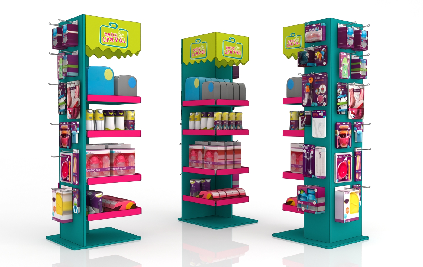 Stojaki reklamowe ze sklejki i płyty